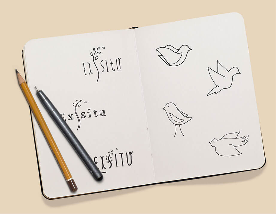 Custom-Made Ilustration Design for Exsitu