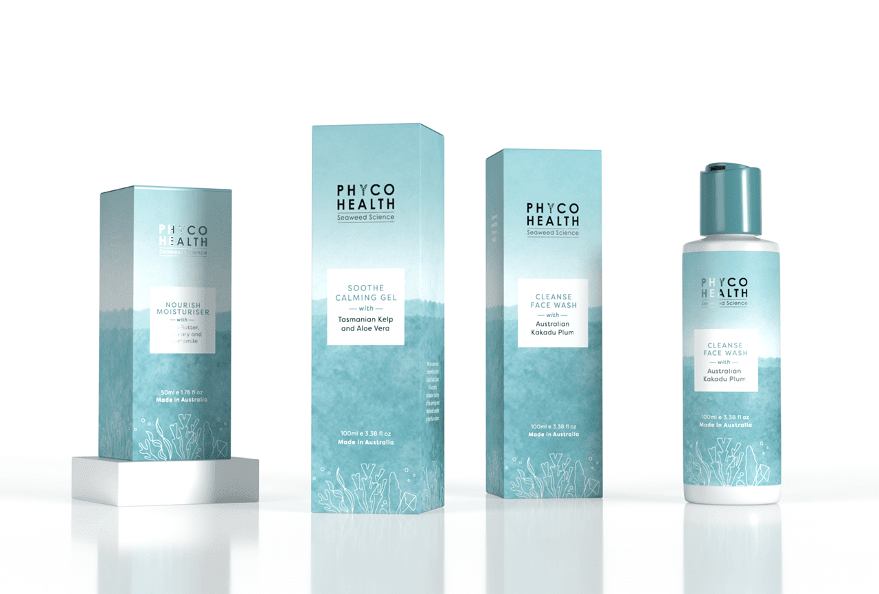 Branding and Packaging Design for Phycohealth