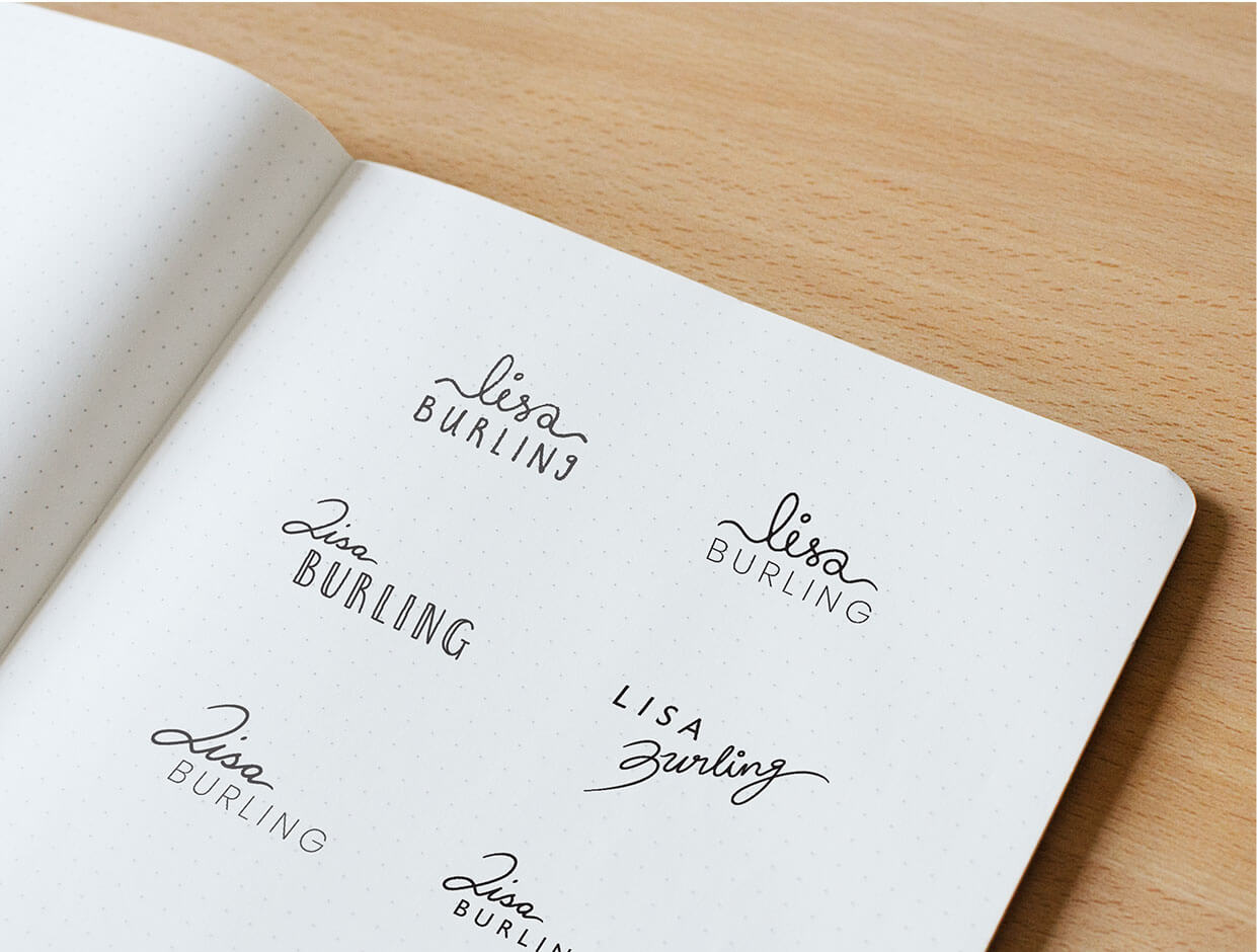Bespoke Visual Identity Design for Lisa Burling