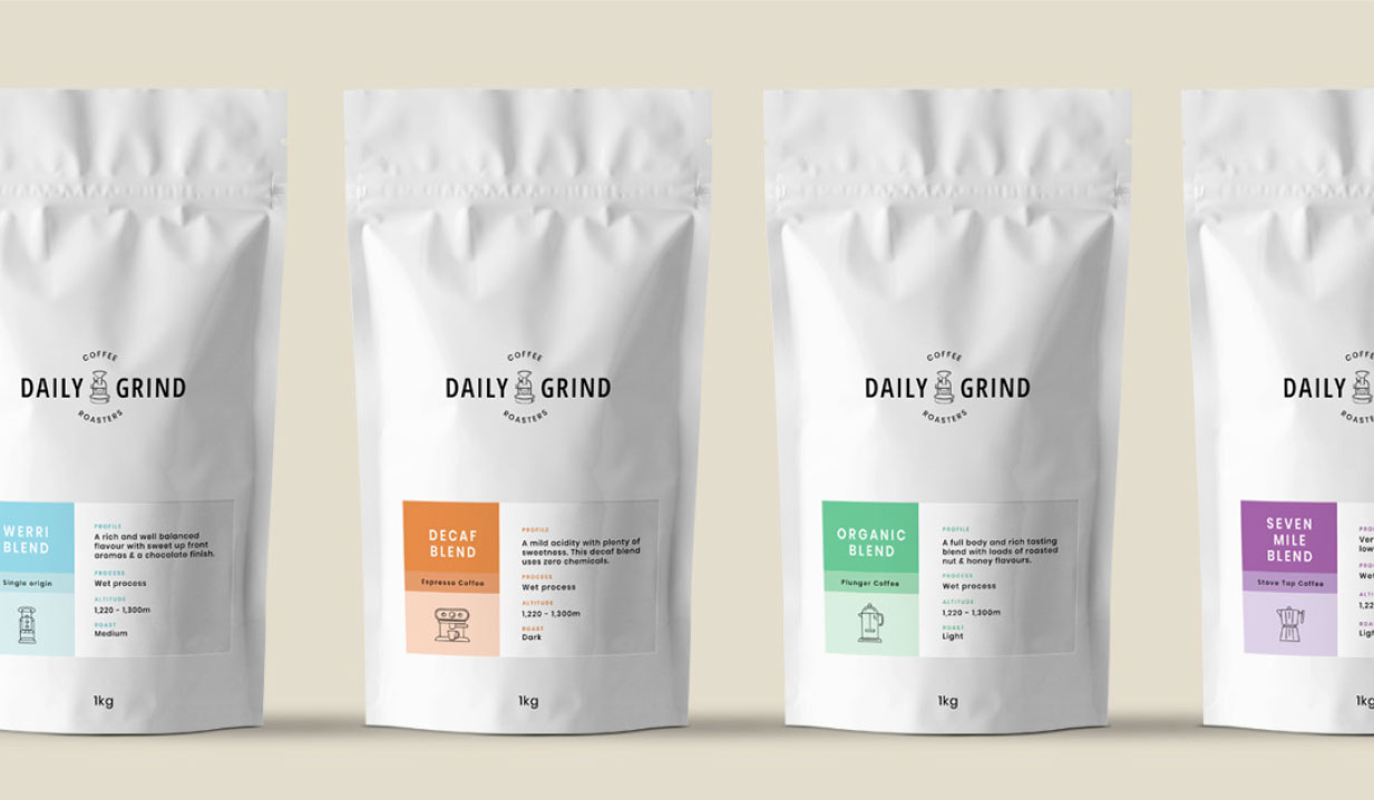 Brand Identity Daily Grind