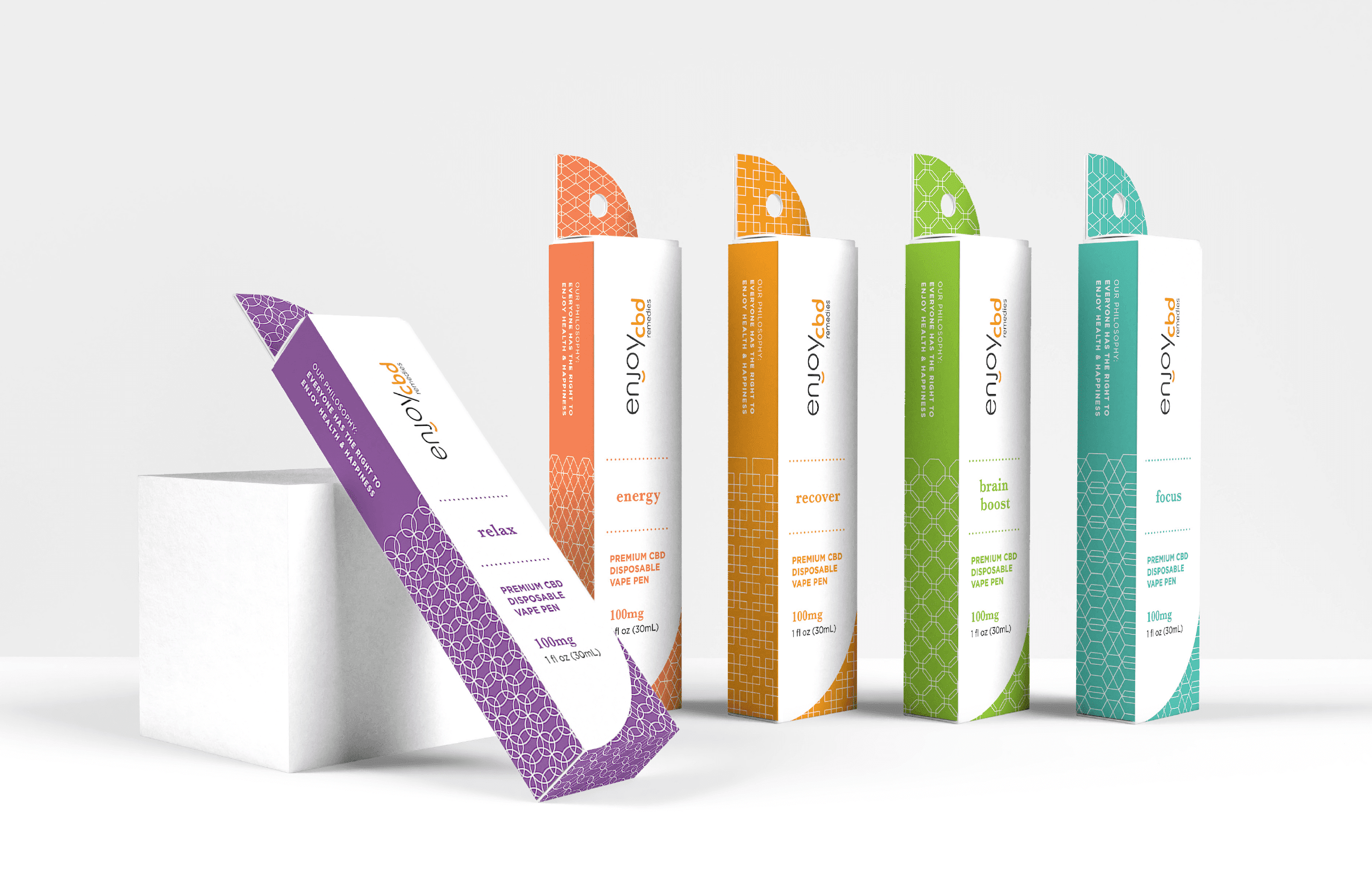 sustainable graphic design Enjoy CBD